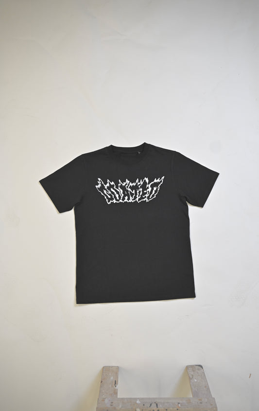 Black Abstract Tee